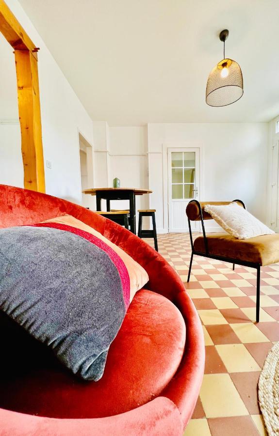 #Terracota'S Retro House, Near Lac Du Der ! Apartment Сен Дизие Екстериор снимка
